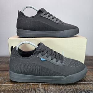 Vessi Weekend 1.5 Sneaker Mens Size 8 Waterproof Shoes Asphalt Black Black